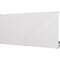 Ghent Dry Erase Board, Glass, 48 in, 72 in, No Frame Frame, White, Gloss HMYSM46WH - alternate 1