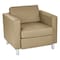 Office Star Products Pacific Armchair, Buff PAC51-R104 - alternate 3