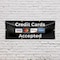 Signmission Credit Cards Accepted, 36 Inch x 96 Inch, Vinyl Banner B-96-30533 - alternate 2