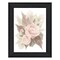 Homeroots BOHEMIAN BOUQUET Black Framed Print Wall Art 529882 - alternate 1
