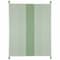 Homeroots 60" X 50" Green Woven Cotton Striped Throw Blanket with Tassels 516598 - alternate 4