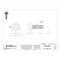 Tapcon Tapcon Masonry Screw, 3/16" Dia., Hex, 1-1/4" L, Steel Blue Climaseal, 100 PK 3139407 - alternate 4