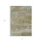 Homeroots 8' X 10' Beige And Fern Green Abstract Washable Indoor Outdoor Area Rug 630828 - alternate 2