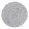Bali & Pari Idra Coastal Black and White Mother of Pearl Capiz Shell Coffee Table 252-13983-ZORO - alternate 3