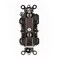 Leviton PlugsandReceptacles, 15A, 125VAC, Wht, Nylon 16262-W - alternate 2