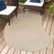 Jonathan Y Evan Modern Rustic Organic Curve Beige 9 ft. x 12 ft. Indoor/Outdoor Shaped Area Rug SHP102C-9 - alternate 3