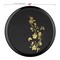 Smarty Had A Party Black with Gold Floral Plastic Dinnerware Value Set, 240PK 220BGVP-CASE - alternate 3