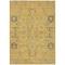 Homeroots 3' X 5' Gold Wheat And Gray Oriental Washable Indoor Outdoor Area Rug 582068 - alternate 3