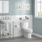 American Standard Complete Toilet, Elongated Bowl, 1.6 gpf Flush, 12 in Rough-In, 15 in H Rim, White, Floor 736CA001.020 - alternate 2