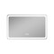Homeroots 59" Clear Lighted Unframed Bathroom Vanity Mirror 564858 - alternate 1