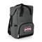 Picnic Time Family Of Brands NCAA Mississippi State Bulldogs On The Go Roll-Top Backpack CoolerHeathered Gray 616-00-105-386-0 - alternate 2