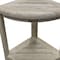 Homeroots 17" White Teak Corner Shower Bench 376705 - alternate 3