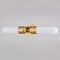 Vaxcel Thalia 24.75 in. Gold Brass Bath Bar Vanity Light White Glass Shade W0480 - alternate 3