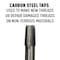 Drill America 3/4"-14 NPT Carbon Steel Pipe Tap DWTPT3/4 - alternate 2
