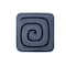Homeroots 19" X 19" Gray and Black Geometric Sandstone Hanging Dimensional Sculpture 274758 - alternate 1