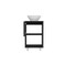 Homeroots 18" Black And Silver Wood Freestanding Bathroom Vanity With White Sink 543631 - alternate 3