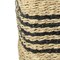 Homeroots 19" Gray Water Hyacinth Basket 609424 - alternate 2