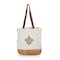 Picnic Time Family Of Brands NFL New Orleans Saints - Pico Willow and Canvas Lunch Basket 200-00-187-204-2 - alternate 1