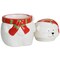Gibson Home Joyful Bear Durastone 7.5in Cookie Jar 127094.01 - alternate 3