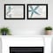 Homeroots Set Of Two Mermaid Kisses Starfish Wishes 3 Black Framed Print Wall Art, 2PK 408011 - alternate 2