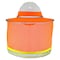 Dome75 DYNAMIC Series Mesh Hard Hat Sun Brim, HiVis Orange, One Size DNS843 - alternate 3