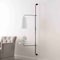 Jonathan Y Andre 11.5" 1-Light Contemporary Industrial Iron Plug-In w/Adjustable White Marble Table LED Sconce,  JYL1304A - alternate 5
