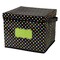 Teacher Created Resources Chalkboard Brights Storage Box with Lid, 2PK 20766 - alternate 2
