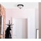 Westinghouse 6.25 in. H X 11 in. W X 11 in. L Matte Black Ceiling Fixture 6117700 - alternate 2