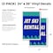 Signmission Jet Ski Rental, Vinyl Decals Only 24 Inch x 36 Inch, Vinyl Decal, 2PK DSB-2436-2PACK-Jet Ski Rental - alternate 2