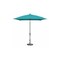Treasure Garden 7.5 ft Square Patio Umbella, aluminum, fiberglass ribs, outdoor, Aruba UM847SQ-09 5416 Aruba - alternate 1