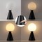 Jonathan Y Macie 11.75" Modern Minimalist Globe Rechargeable/Cordless Dimmable Integrated LED Table Lamp w, 2PK JYL7159B-SET2 - alternate 2