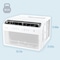 Keystn 12,000 BTU Window Mounted Inverter Air Conditioner with Remote Control KSTAW12INV - alternate 4
