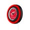 Holland Bar Stool Detroit Red Wings 15 Double Neon Wall Clock Clk15BK - alternate 3