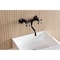 Kingston Brass Double-Handle Wall Mount Bathroom Faucet, Oil Rubbed Bronze KS2115AX - alternate 3