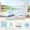 Edendirect 3 Speeds Portable Air Conditioners Cooling Fan for Bedroom, Room, Office, Camping ZRYH-F04white - alternate 4