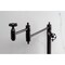 Kingston Brass Deck Mount Pot Filler Faucet with Knurled Handle, Oil Rubbed Bronze KS3705RKX - alternate 3