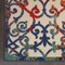 Homeroots 10' X 14' Ivory Blue Orange Green And Red Medallion Indoor Outdoor Area Rug 545035 - alternate 3