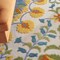 Homeroots 8' X 11' Ivory Blue Yellow And Orange Floral Indoor Outdoor Area Rug 546817 - alternate 2