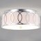 Jonathan Y Aria 2-Light 12.25" Metal LED Flush Mount, Chrome JYL3502B - alternate 2