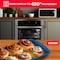 Bakken- Swiss BAKKEN 3-Piece Nonstick Baking Pan Set, Carbon Steel, PFOA-Free, Oven Safe, 450 DegF, Blue Marble BKWAV3PBLUE - alternate 2
