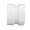 Charlotte Pipe And Foundry Schedule 40 2 in. Hub X 2 in. D Hub PVC Trap Adapter PVC 00104W 1000 - alternate 2