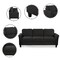 Homeroots 76" Sofa With Black Legs 601958 - alternate 2