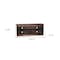 Homeroots 55in Brown And Black Open shelving TV Stand with Bookcase 480470 - alternate 3