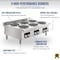 Koolmore 36 in. 6-Burner Commercial Electric Range Hot Plate, 240V (KM-CRC36-E) KM-CRC36-E - alternate 3