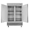 Koolmore 54" 2 Door Stainless Steel Commercial Reach-In Refrigerator Cooler  - 47 cu. ft RIR-2D-SS - alternate 2