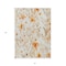 Homeroots 5' X 8' Ivory And Beige Floral Washable Indoor Outdoor Area Rug 611145 - alternate 4
