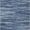 Homeroots 9' X 12' Blue And Navy Blue Abstract Washable Indoor Outdoor Area Rug 613083 - alternate 4