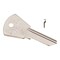 Kaba Ilco Papaiz PA10 Blank Key Silver PZ1 - alternate 2