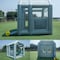 Wrightmaster 12.5 ft. x 11.2 ft. x 11.2 ft. Inflatable Paint Booth with 370W and 550W Blowers, Air Filter System ZR-PQZP-3.8X3.5X3.5M-N - alternate 3