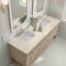 James Martin Vanities Breckenridge 72" Double Vanity, Whitewashed Oak, w/ 3 CM Tajnar Eclos Top 330-V72-WWO-3TJR - alternate 3